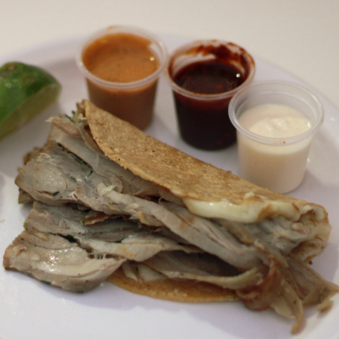 Taco Oriental con Queso