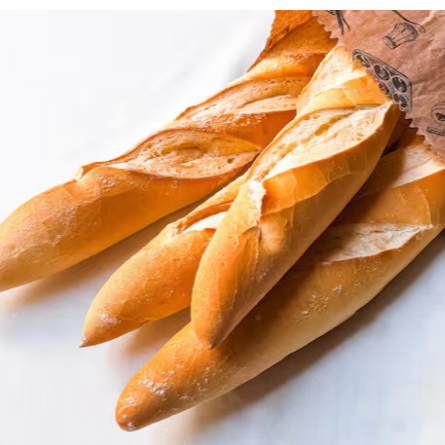 Crosta crocante e miolo macio.