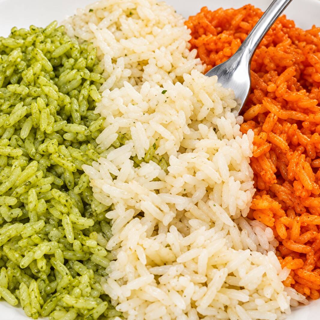 Arroz Blanco/Amarillo/Pink/Red Velvet