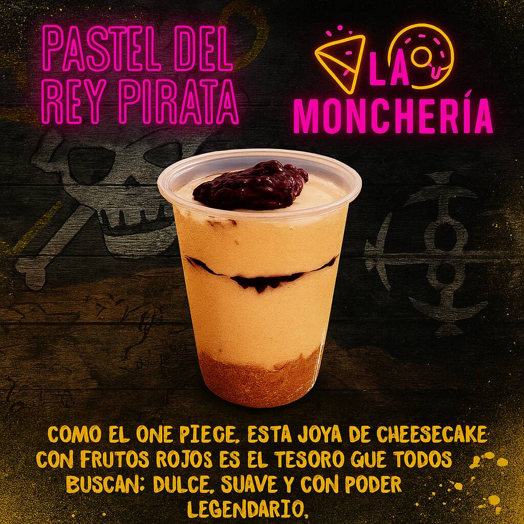 Cheesecake del Rey Pirata (Frutos Rojos)