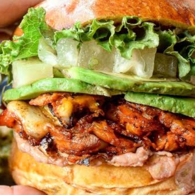 Hamburguesa de Pastor