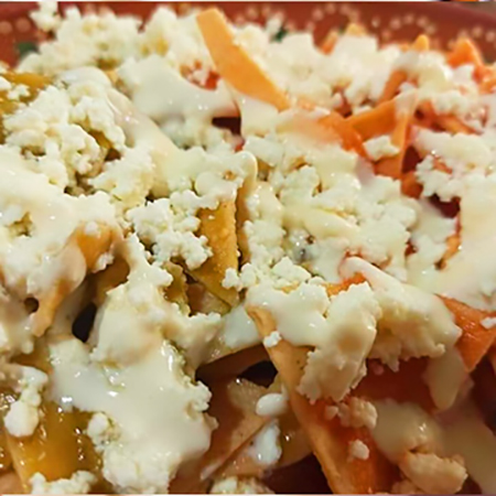 Chilaquiles Rojos o Verdes