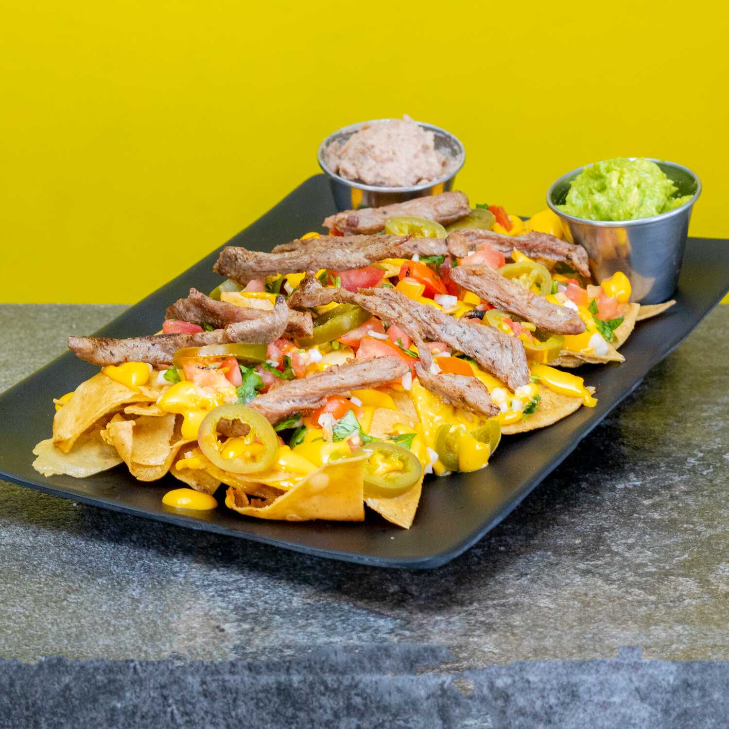 Nachos con Arrachera
