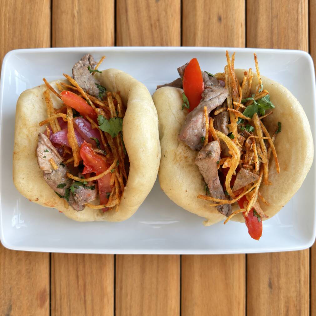 Bao de Arrachera Nikkei