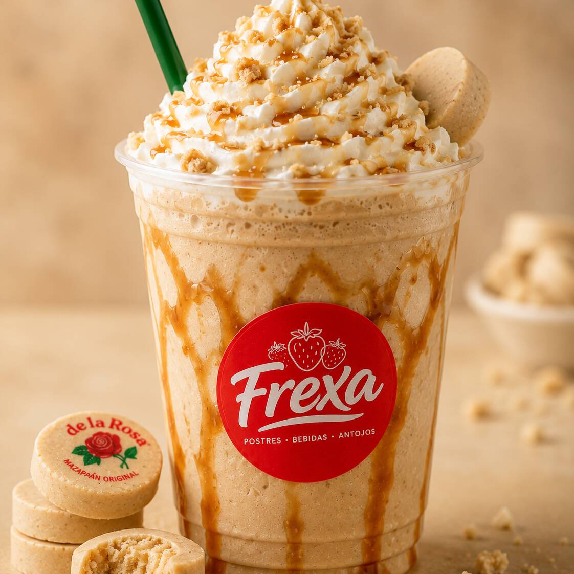 Frappé Mazapan