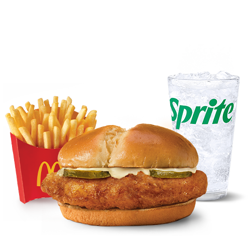 McCombo Pollo McCrispy Clásica Pechuga Mediano