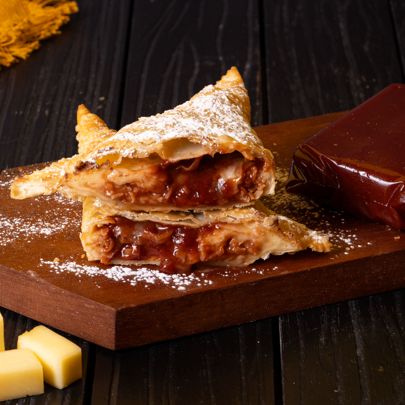 A tradicional combinação de goiabada cremosa com mussarela