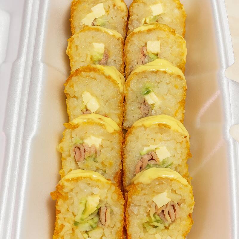 Cheesy Bekon Ebi Roll