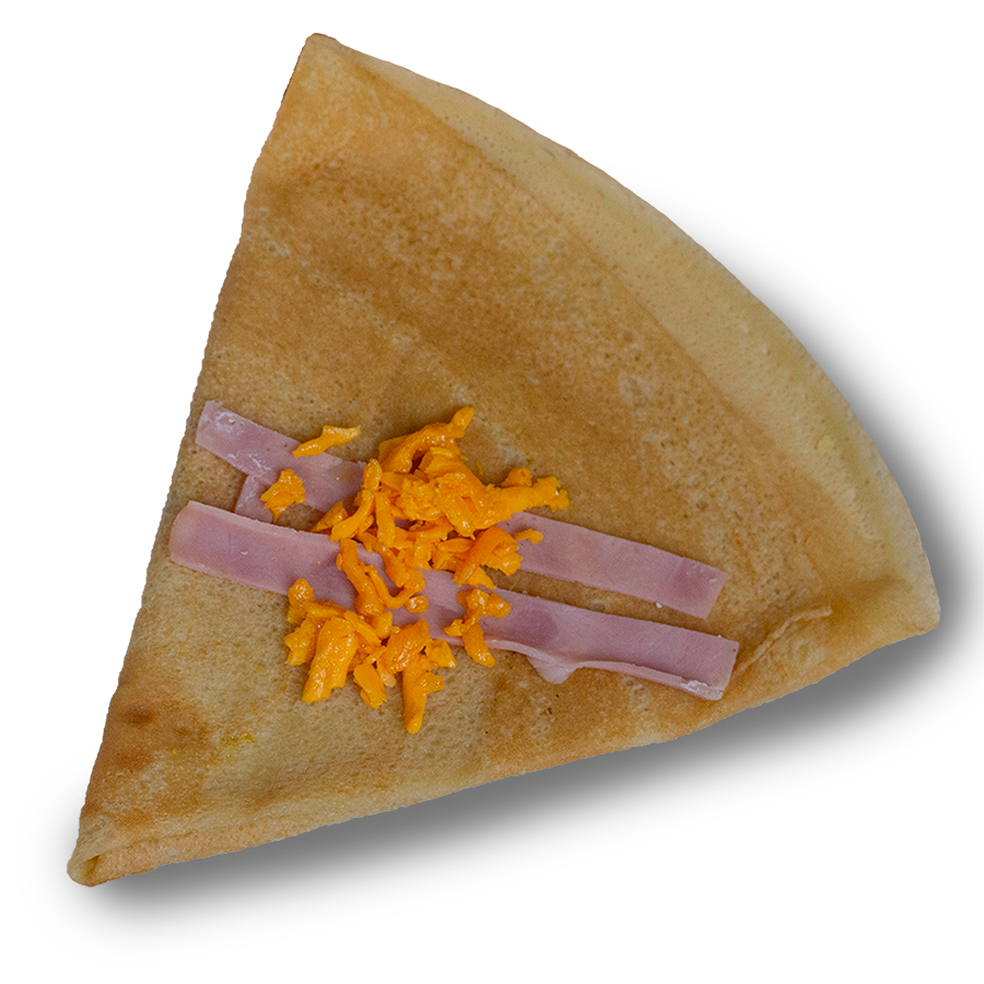 Crepa Chavo 8 (Queso Deysi y Jamón)