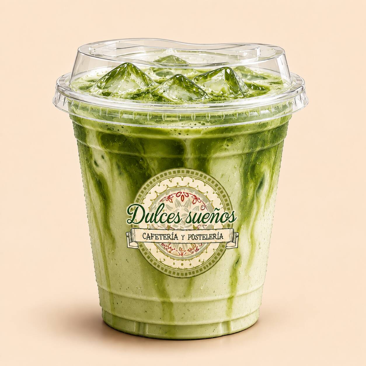 Matcha latte frio