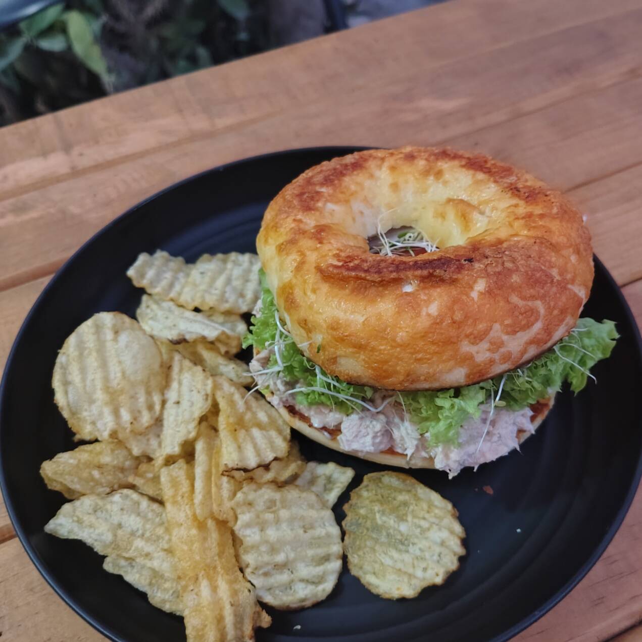 Bagel de Atún