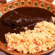 Mole Rojo Artesanal como Comida Corrida
