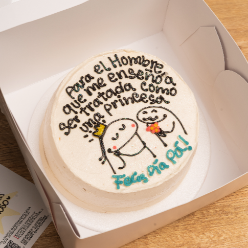 Pastel: Para el Hombre que me enseño