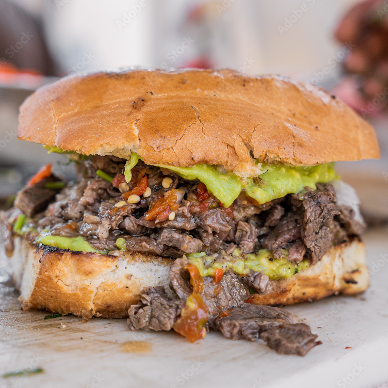 Torta De Carne Asada