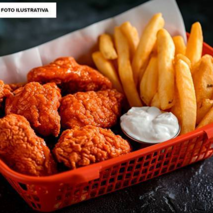Boneless con papas BBQ