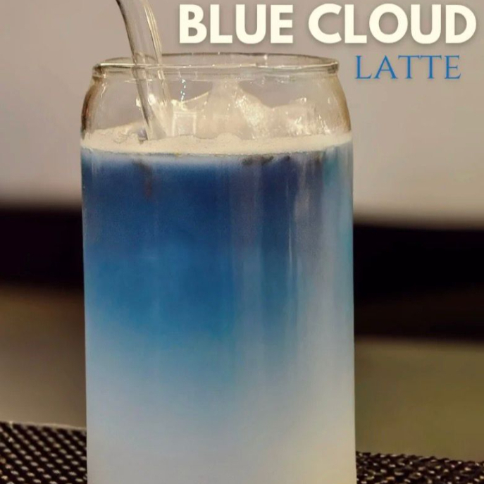 BLUE CLOUD LATTE