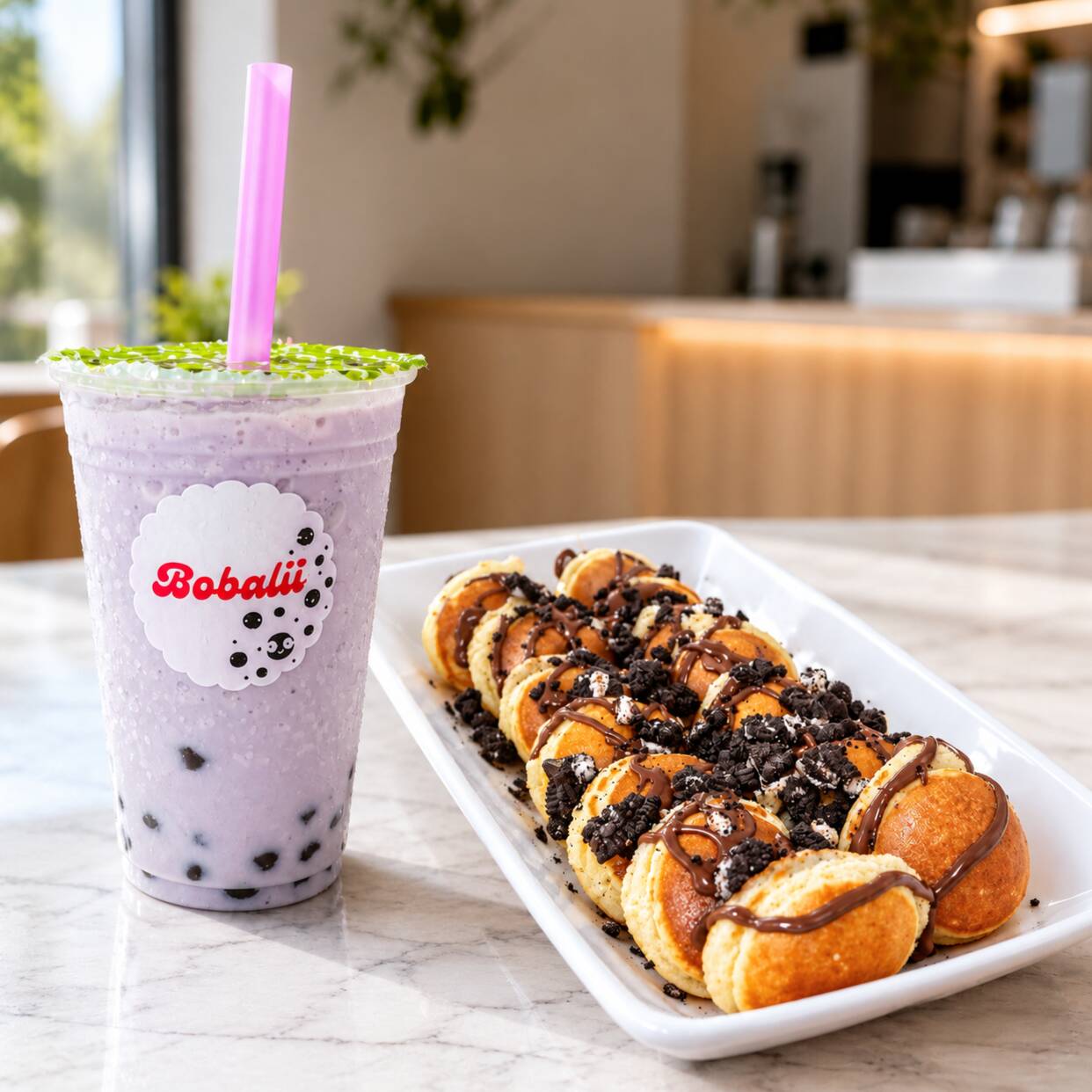 Combo frappe y mini antojo