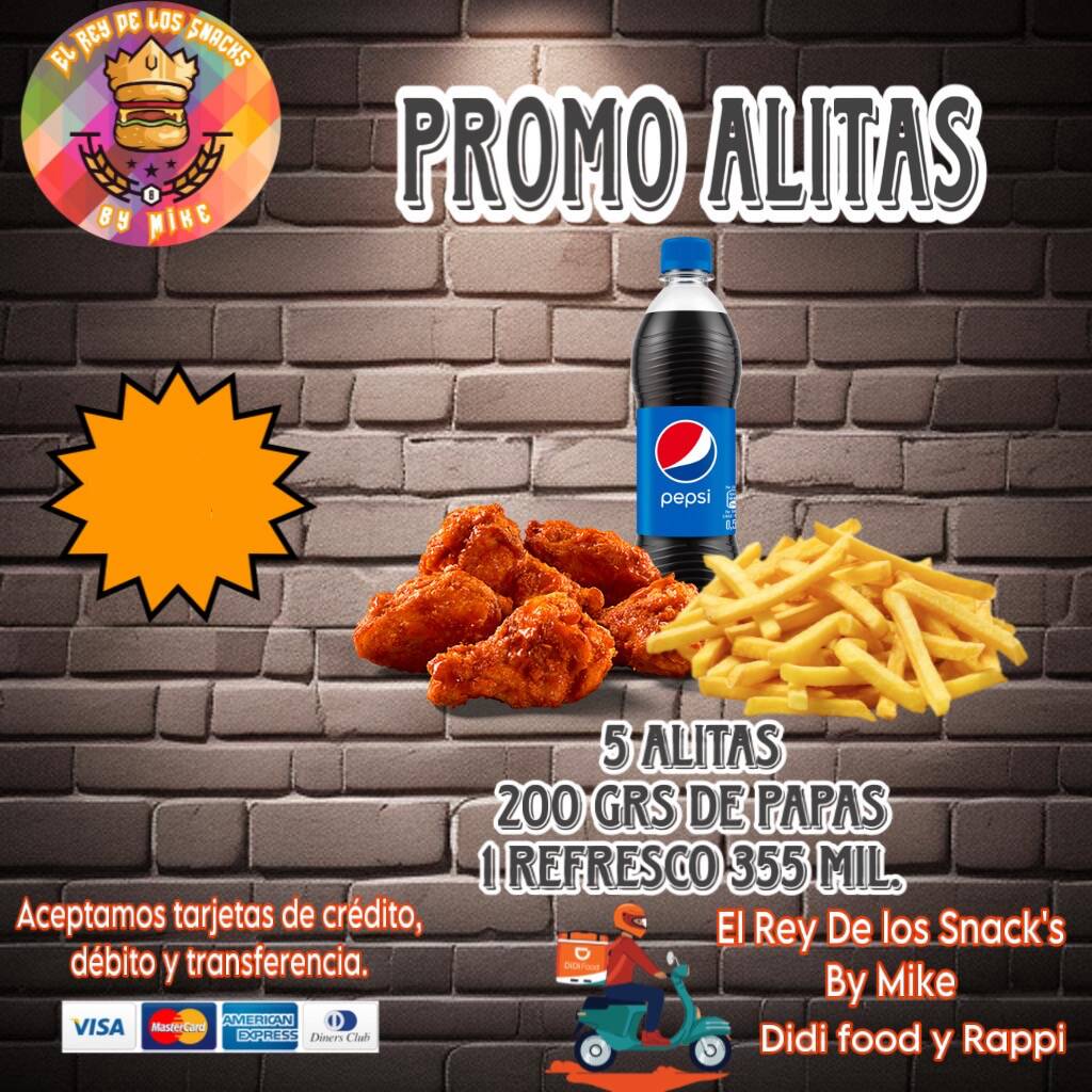 Combo Alitas