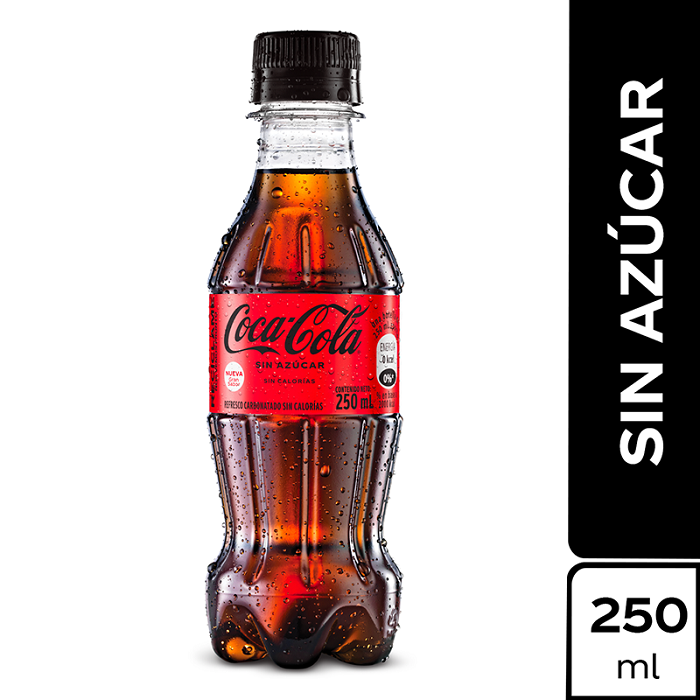 Coca Cola Sin Azúcar 250ML