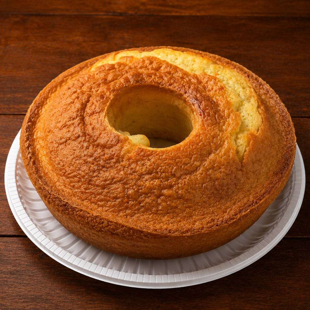 Bolo caseiro tradicional, macio e cremoso, com sabor marcante e textura úmida. Uma receita simples, clássica e perfeita para acompanhar um café ou adoçar o dia.