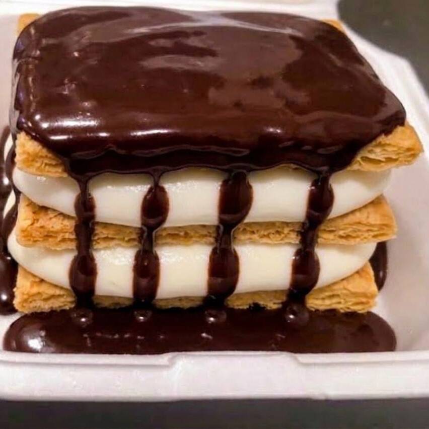 Milhoja de Chocolate