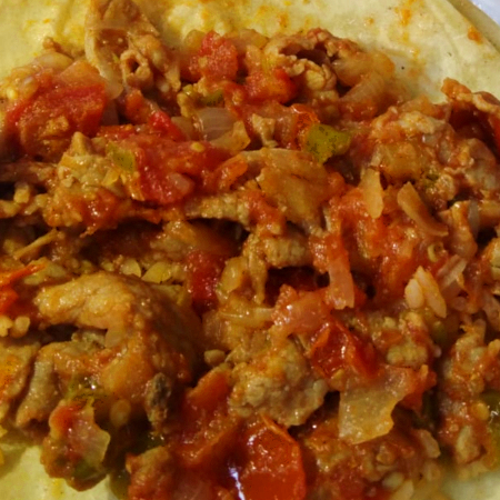 1/2 Kilo de Bistec de Res a la Mexicana