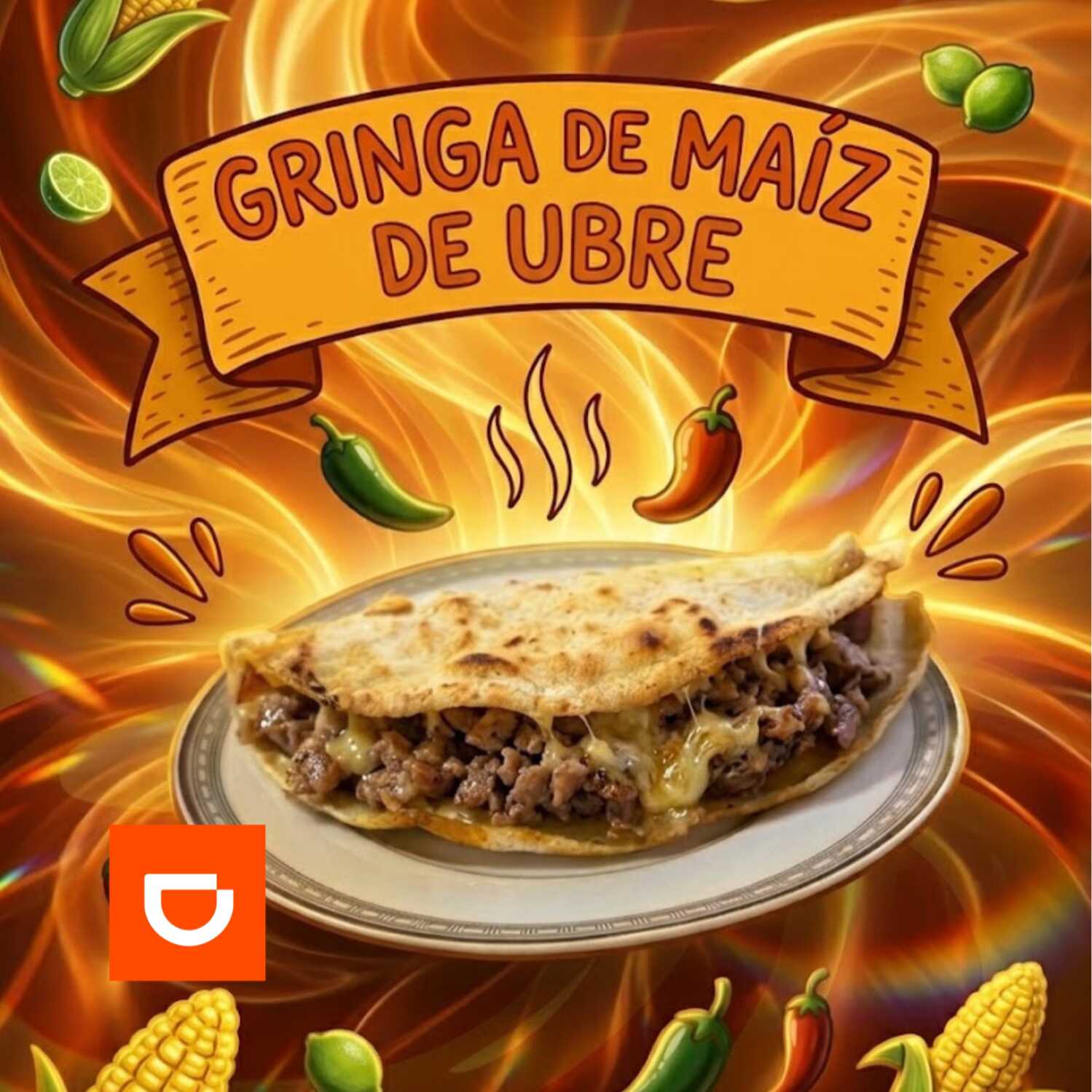Gringa de Maíz de Ubre
