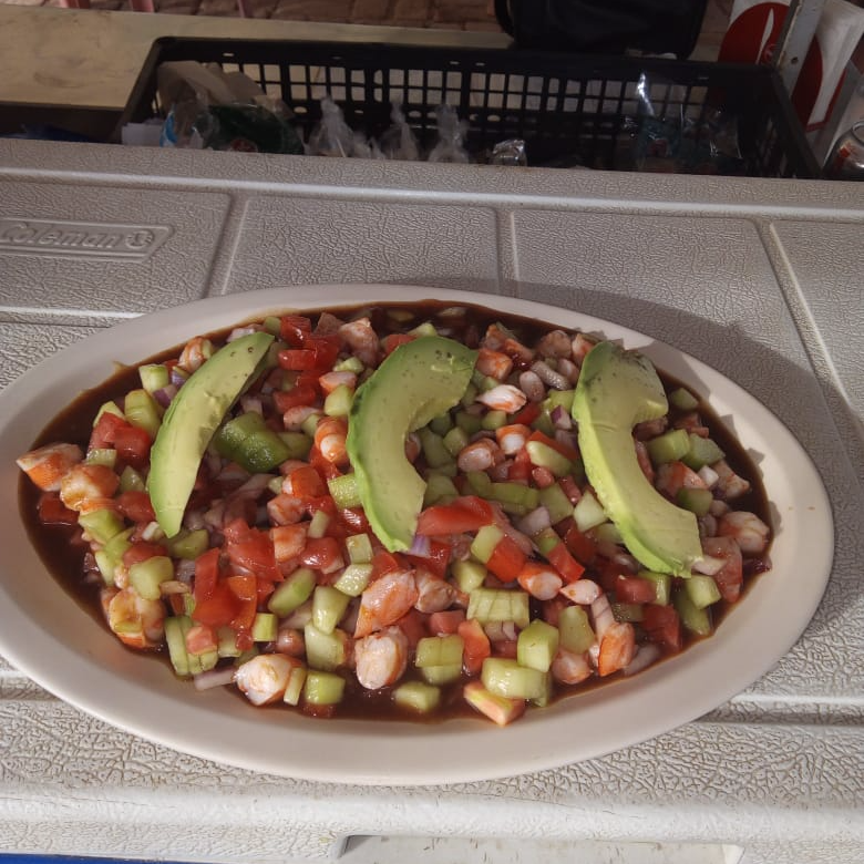 Ceviche de Camarón Cocido