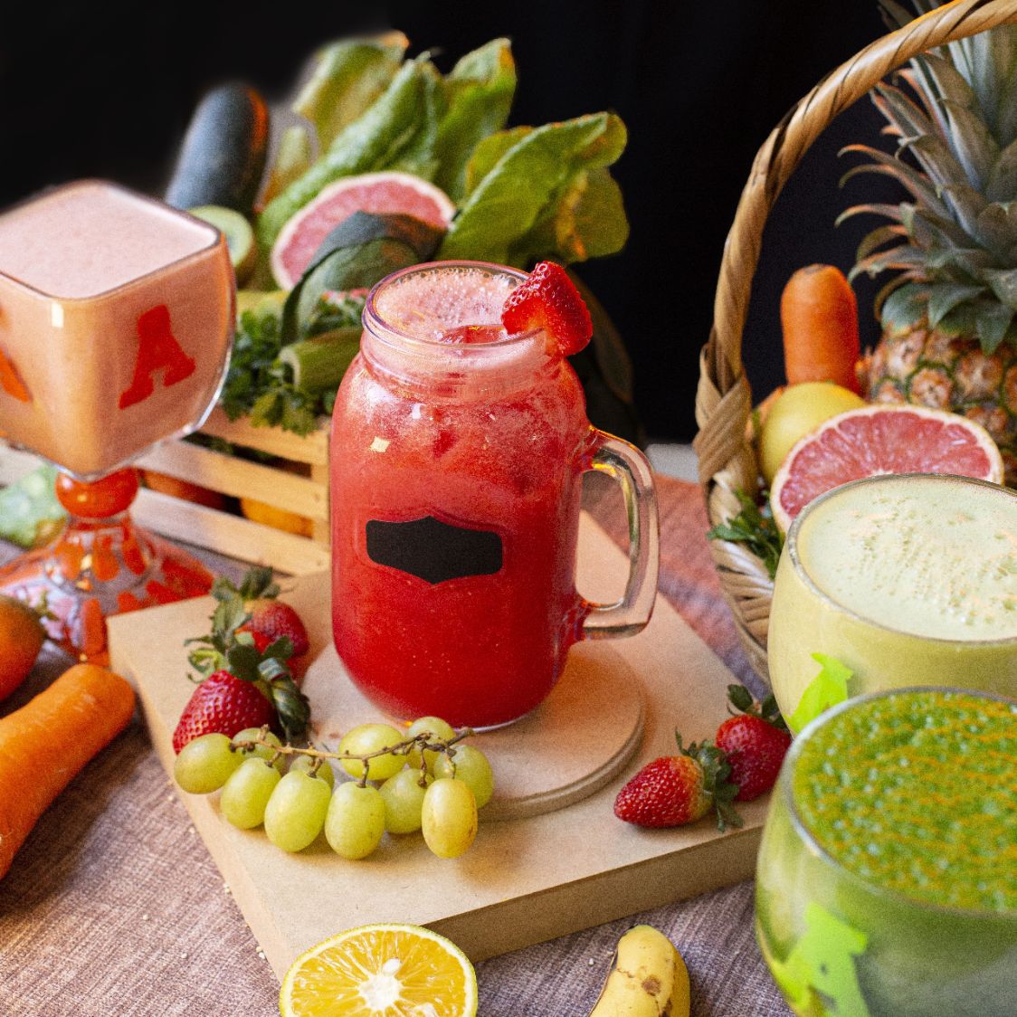 Agua de Fresa