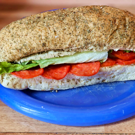 Baguette de Pepperoni