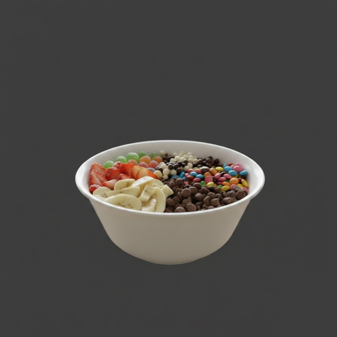 Apresentamos a nossa mais recente delícia: o Pote Térmico de Isopor de 800ml, perfeito para armazenar por mais tempo o seu açaí ou creme favorito. Com capacidade generosa e função de manutenção de temperatura, este pote foi pensado para quem valoriza praticidade e sabor. Além disso, permitimos que você personalize a sua experiência, escolhendo até 5 acompanhamentos gratuitos. Isso mesmo! Cinco deliciosos extras sem custo adicional. Monte o seu pote do jeito que preferir e saboreie essa novidade!