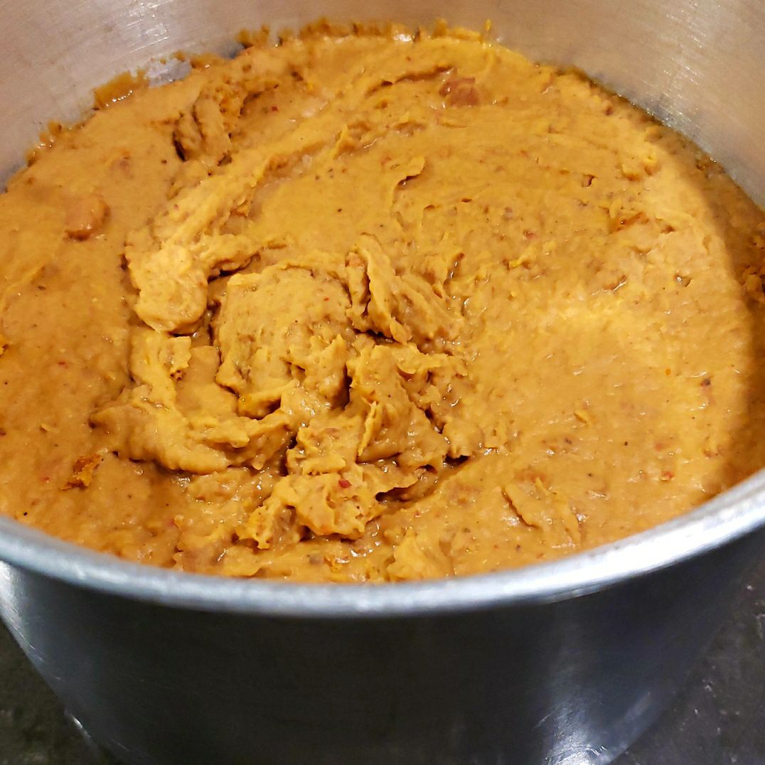 Taco de Frijol con Chorizo