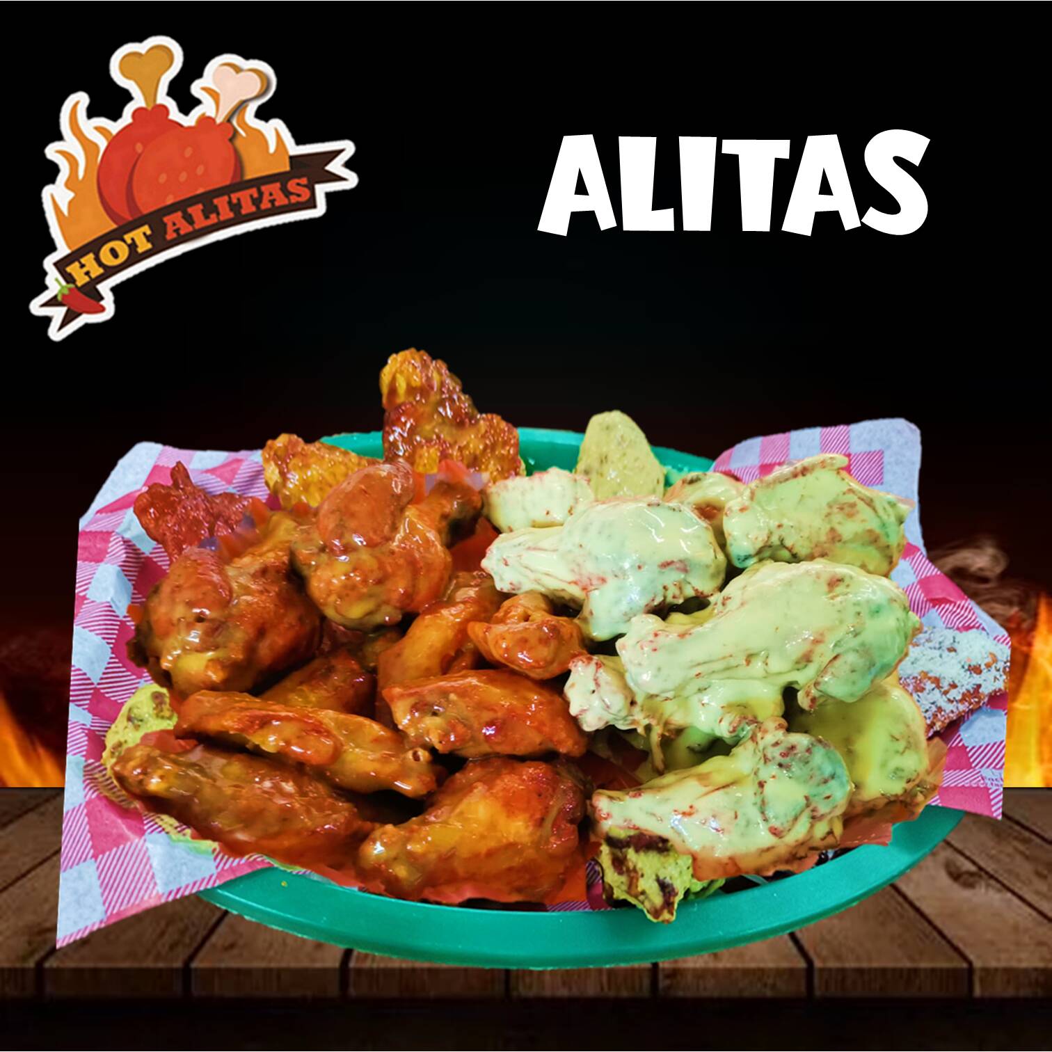1 Kg de Alitas