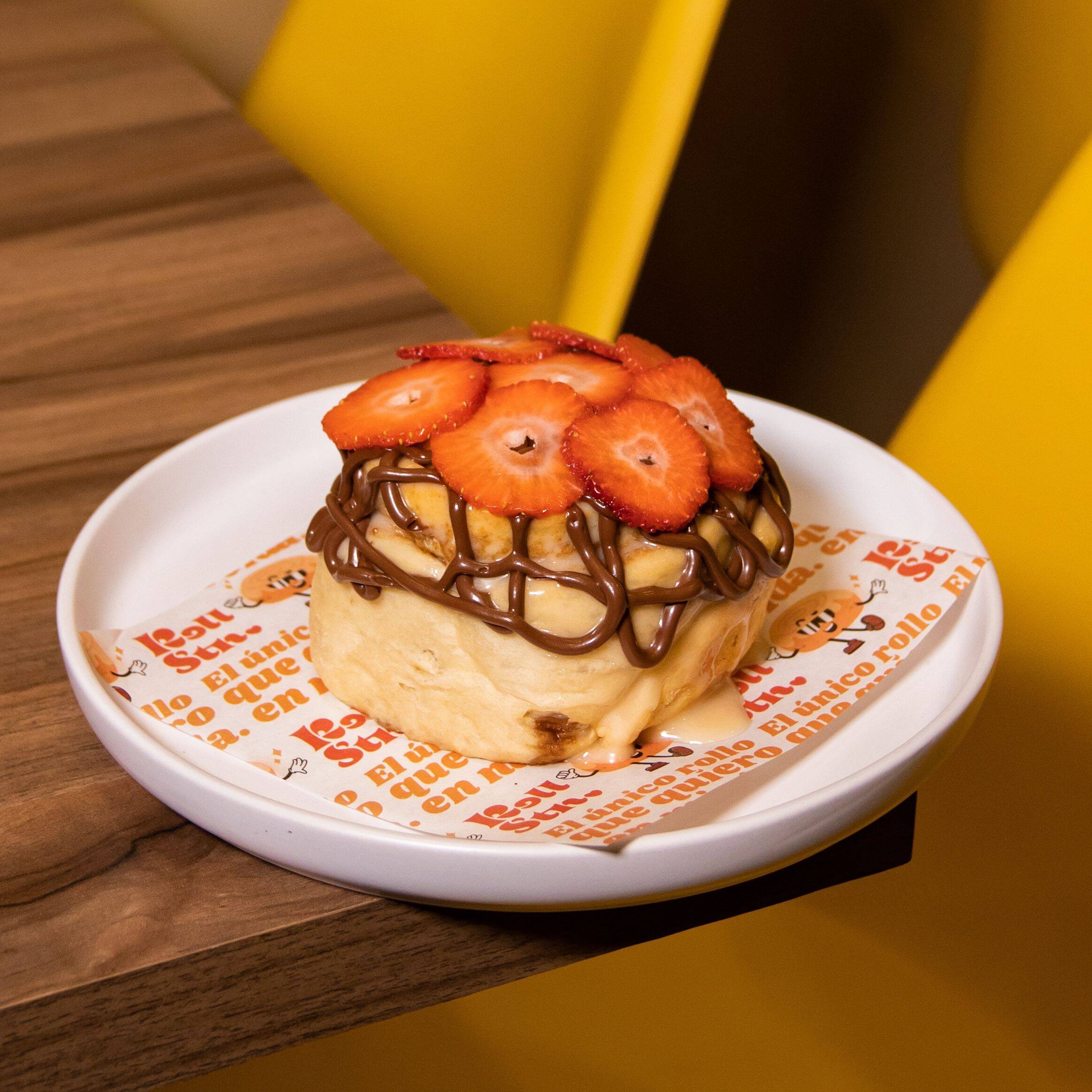Rol Nutella® y Fresas Naturales