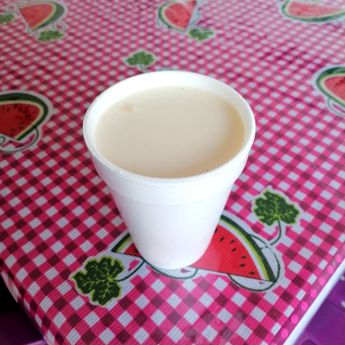 Atole de arroz con leche
