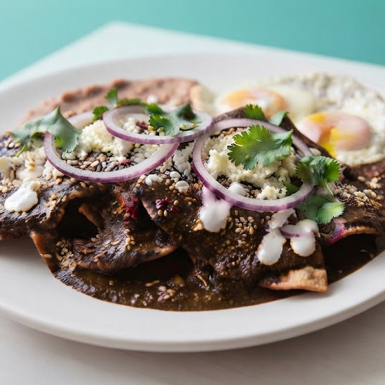 Chilaquiles de Mole