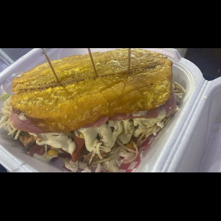 Patacon Doble (3) Carnes Jamón