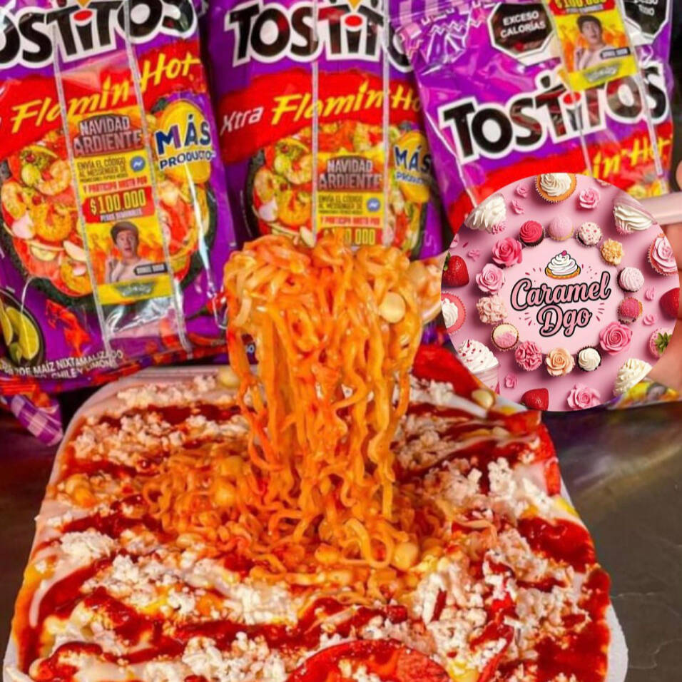 Marucahan Loka con Tostitos Morados