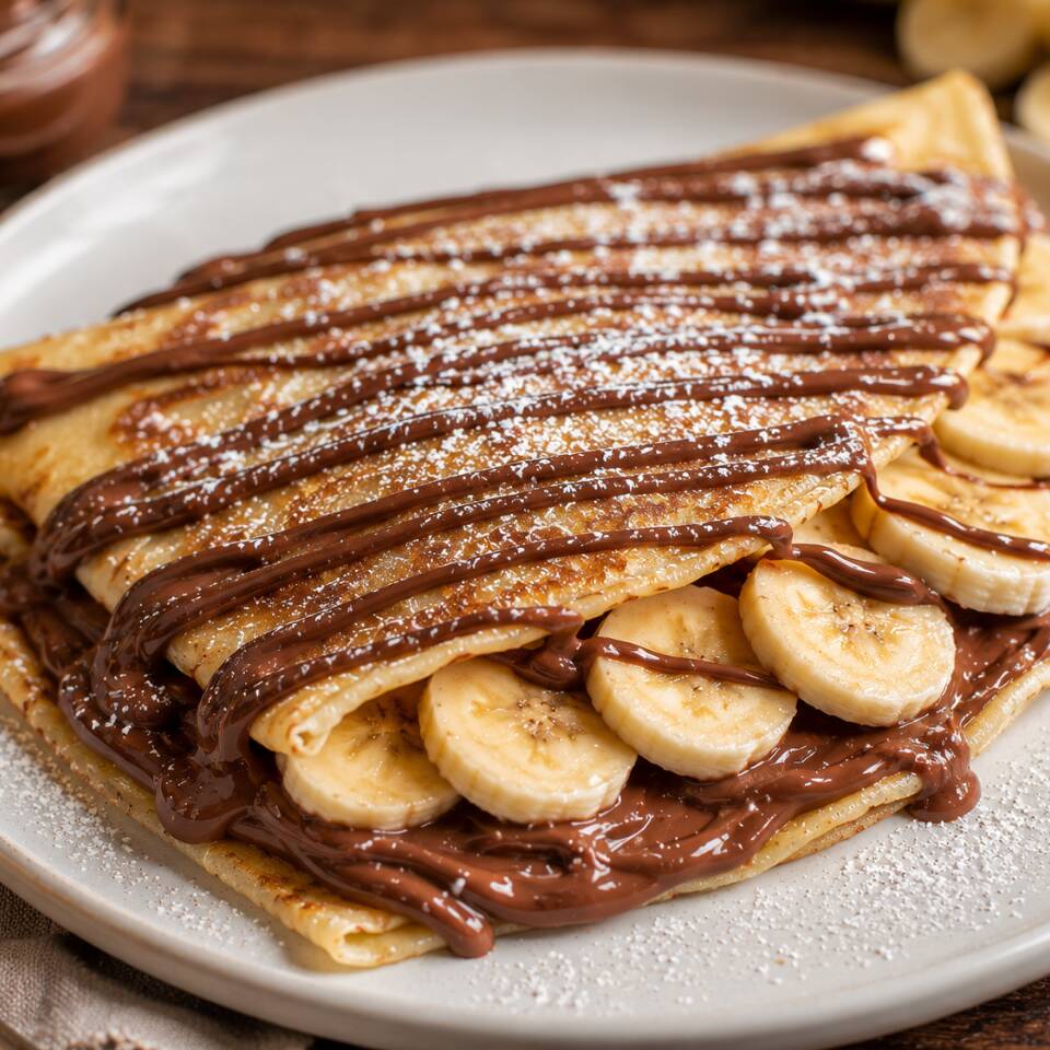 Crepa de Nutella con Platano