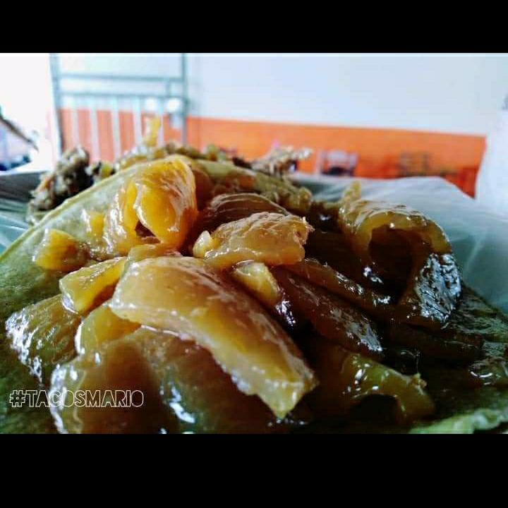 Taco de cuero
