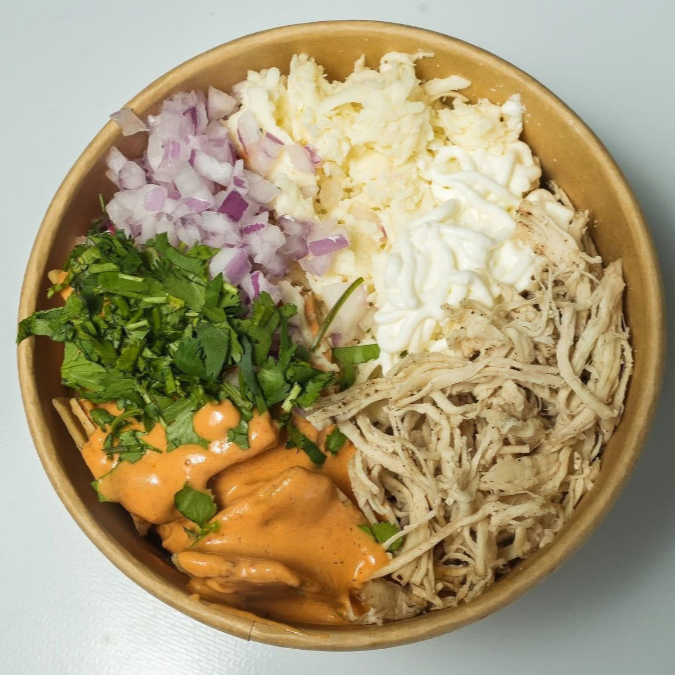 Chilaquiles con Pollo