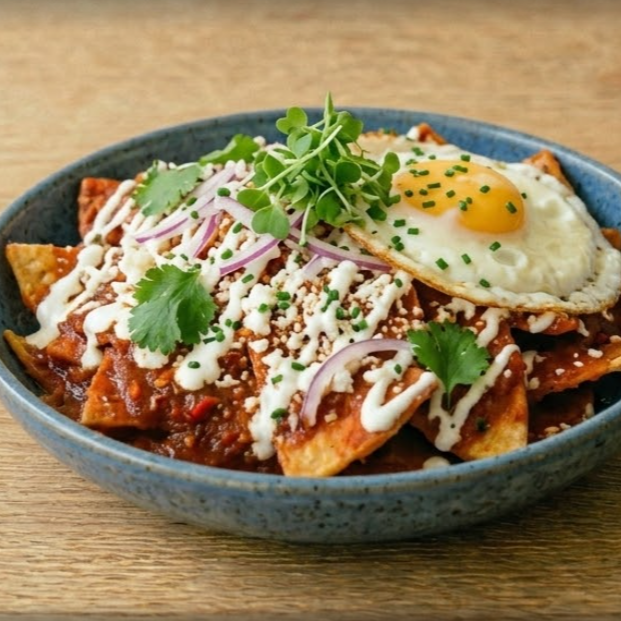 Chilaquiles Verdes o Rojos