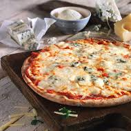 Pizza 4 Quesos y Jamón Serrano
