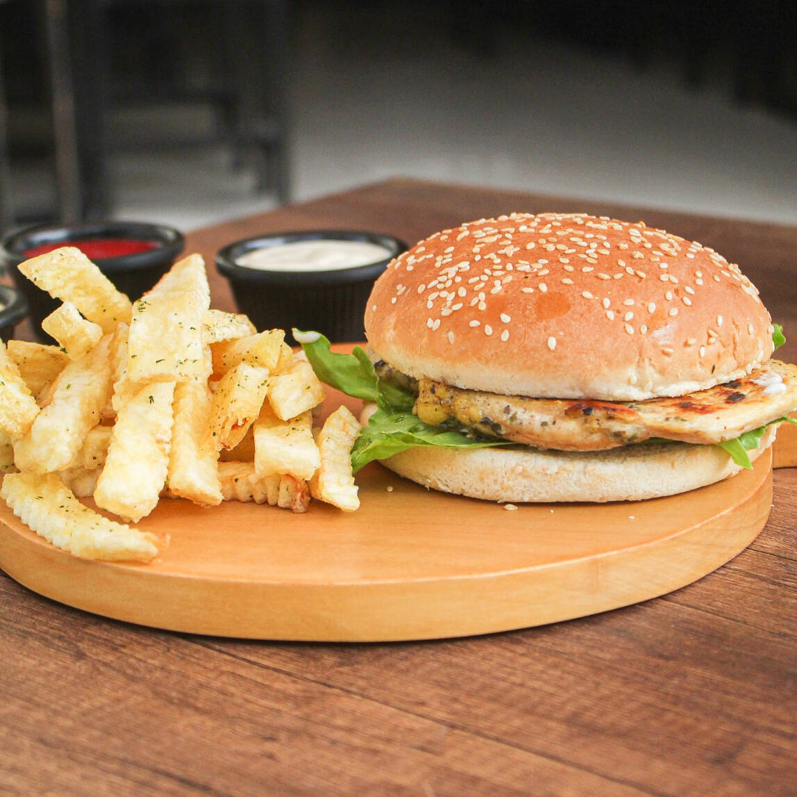 Hamburguesa La Chicken Grill