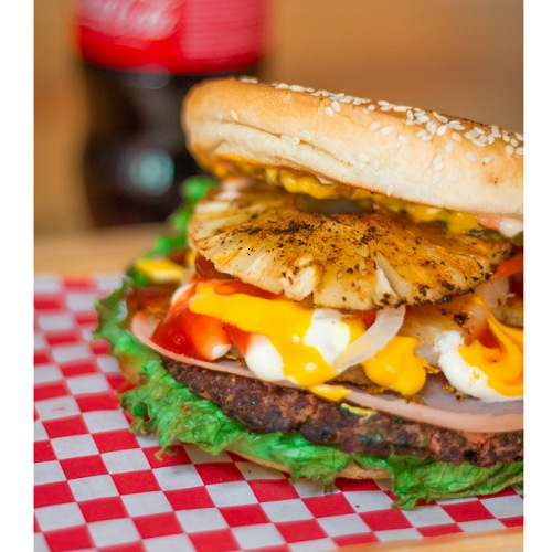 Hamburguesa Hawaiana