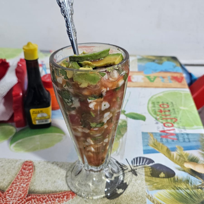 COCTEL DE CEVICHE TRADICIONAL