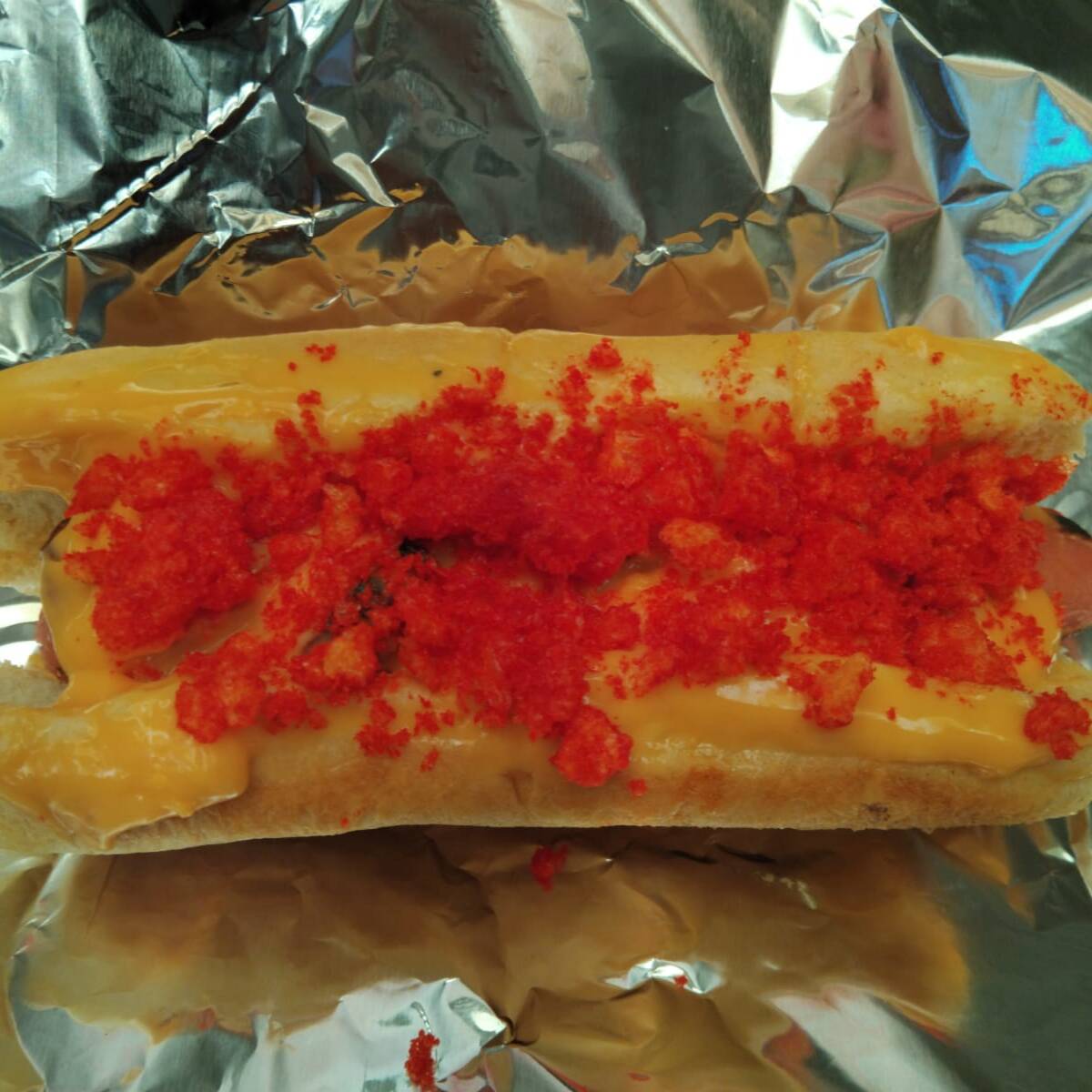 Hot dog fleming hot cheese 🔥