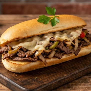 Cheese Steak Clasico