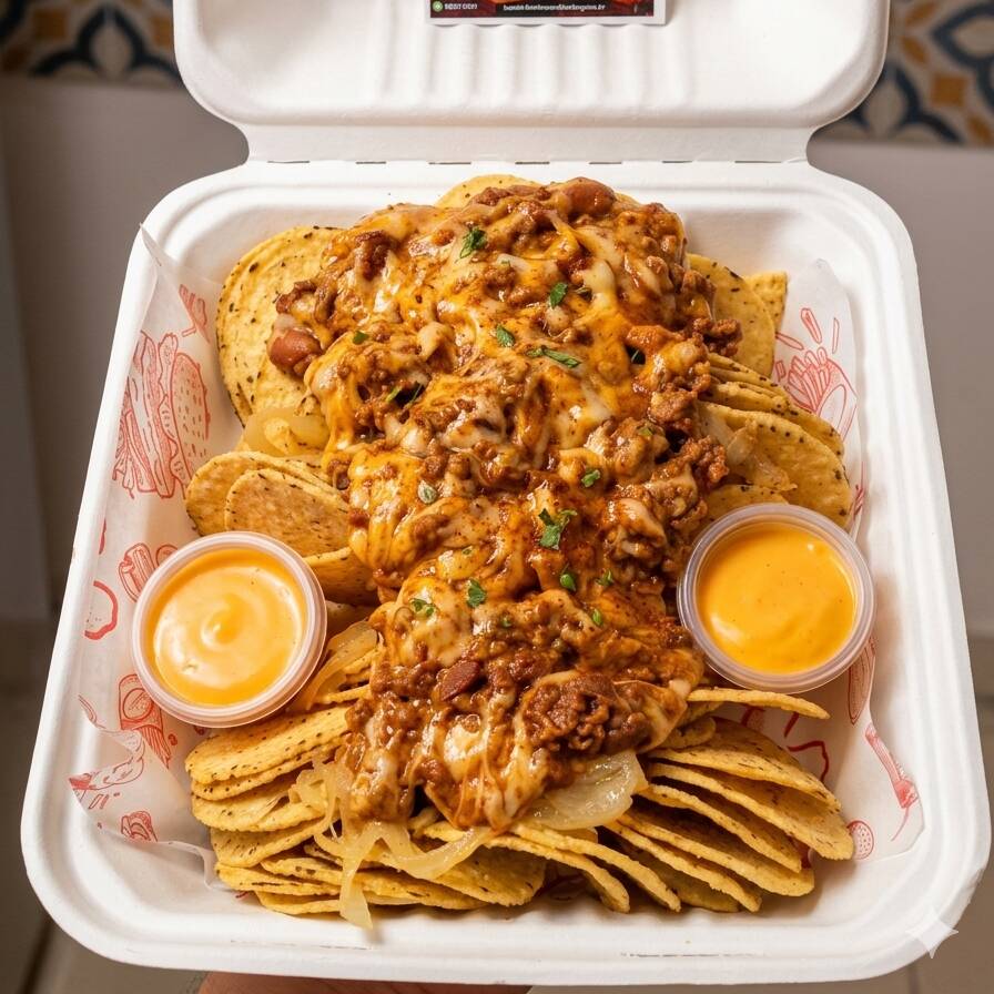 Nachos con Chillibeans