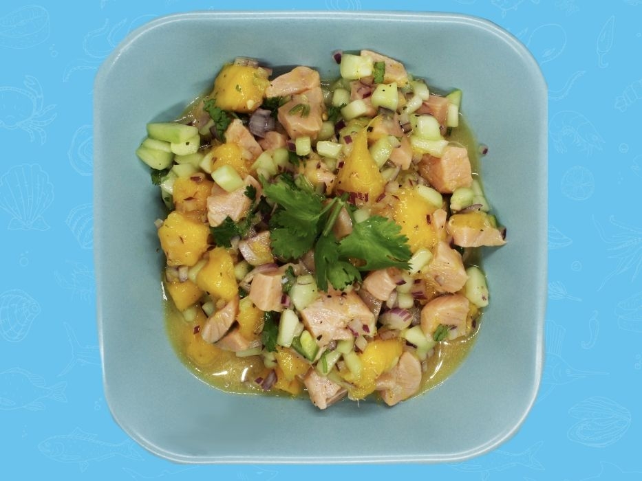 Ceviche Tropical de Salmón